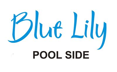 Blue Lily Pool side