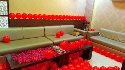 Birthday Surprise Balloons Decoration