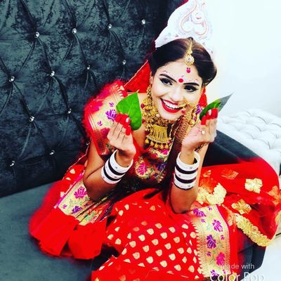 Bridal Makeups at She n Me salon Varanasi 