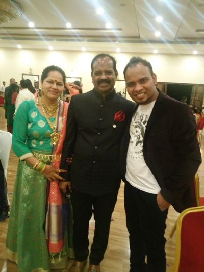 sangeet pics with client