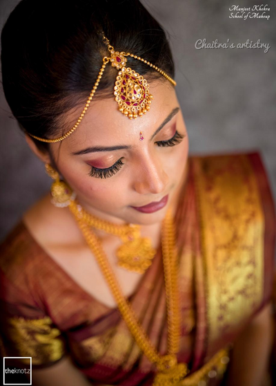 Bridal Muhurtham Makeup