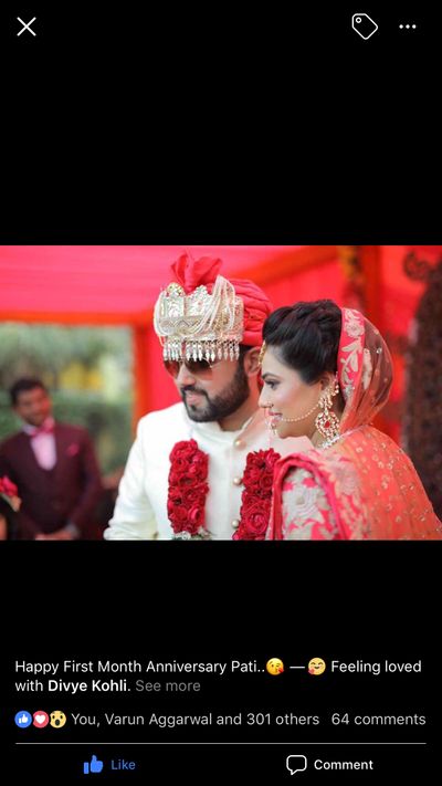 Komal weds Divye Kohli