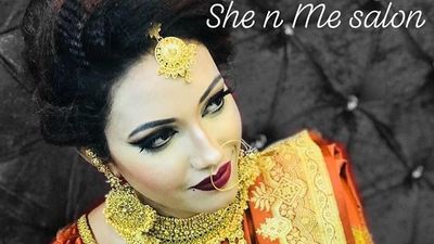 Bridal Makeup HD at She n Me salon