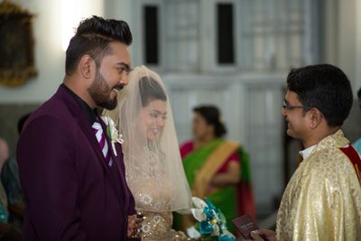 Kailash & Joanna Catholic Wedding