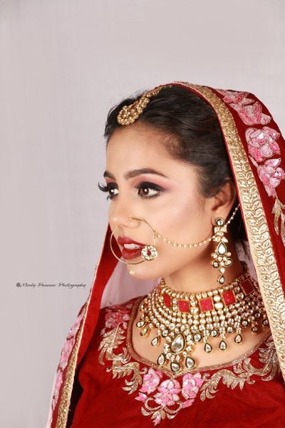 Beautiful Muslim bridal makeup 