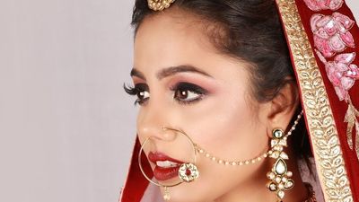 Beautiful Muslim bridal makeup 
