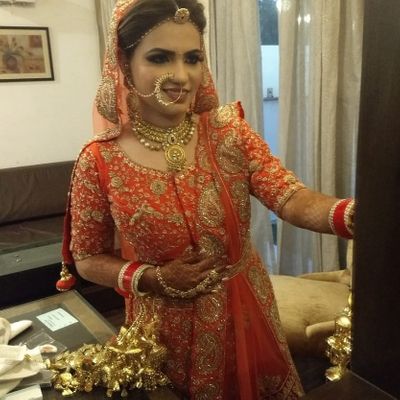 Swati bridal mehendi on 22nd Nov 2018 at Lily white chattarpur