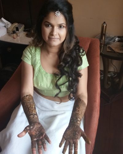 Isha bridal mehendi on 18 th nov at Eros hotel,  Nehru place,delhi