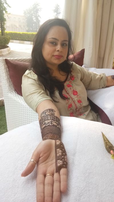 Kritika bridal mehendi on 21 st nov at Atrio, near Rajouri, delhi
