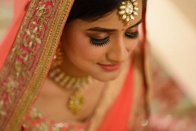 Nude Bridal make-up