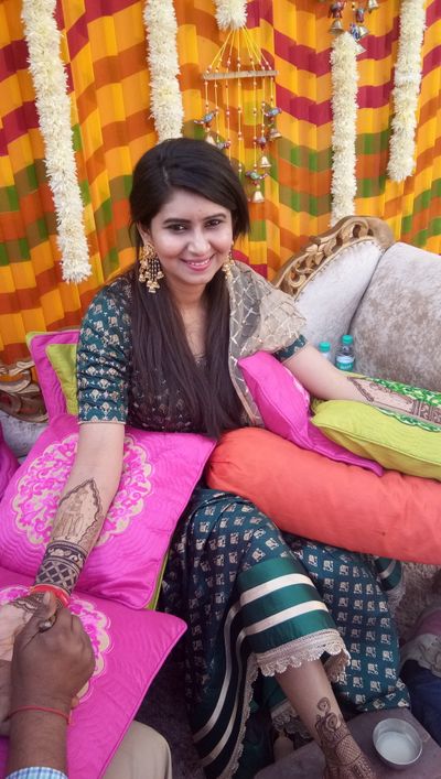 Srijan bridal mehendi at country inn suits by Raddison  at Chattarpur