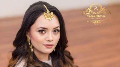 Cute Nepali Bride Mrinalini