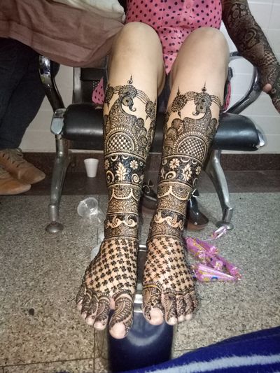 Feet Mehandi