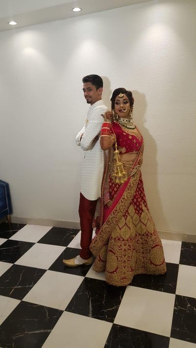 swati & Abhishek Engagement and Wedding