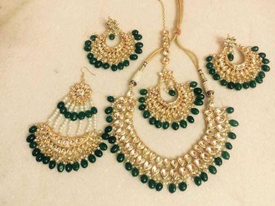 Kundan necklace set