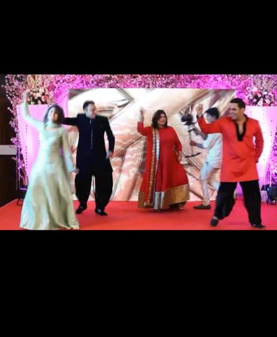 Sangeet dance