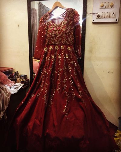 Anarkali or gowns 
