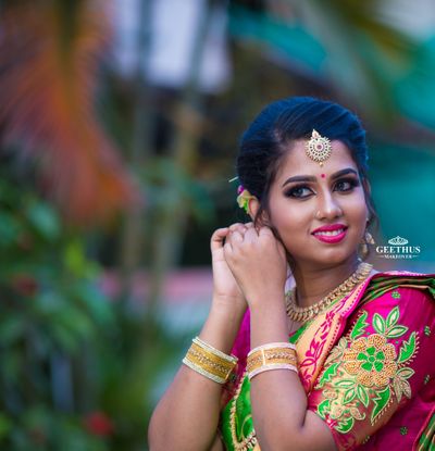 South Indian look