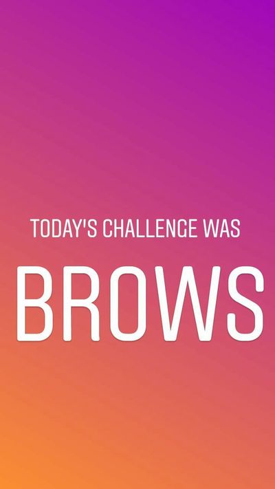 challenging eyebrows of clients
