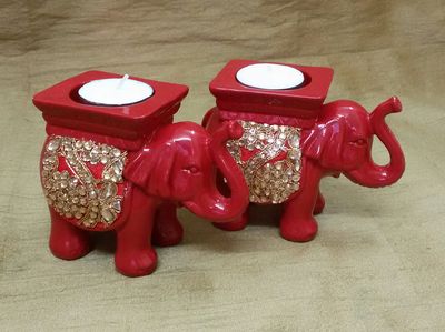 Elephant T-light Holder