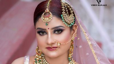 Bridal Makeups by Lead Artist (Vaishali Bhadauria)