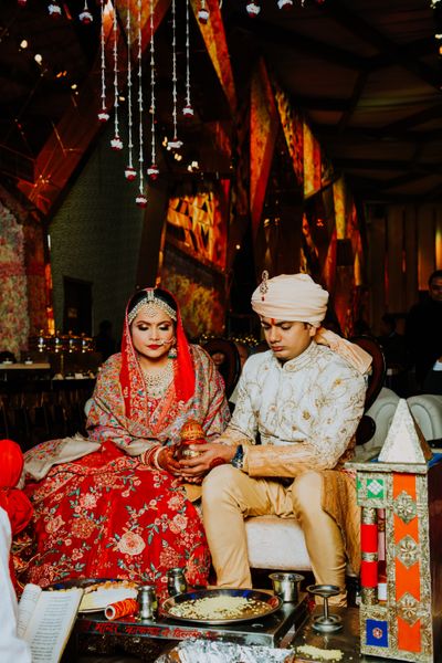Sakshi weds Abhishek