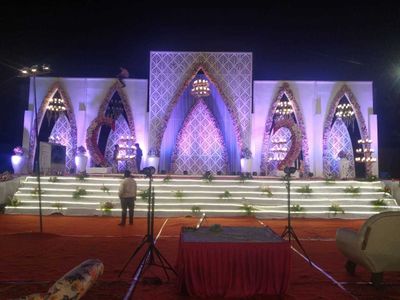 new stage design by mahaveer tent decor