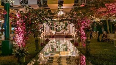 Arohi & Faizan Engagement  setup