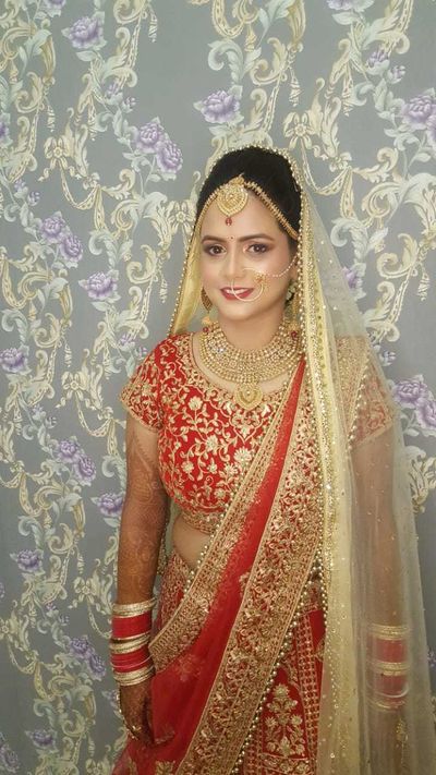 Bridal makeup Done by Tanya Puri