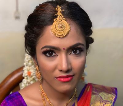 Rakshitha’s wedding look