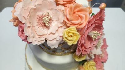 The Leela Wedding Cake