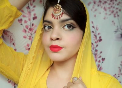 haldi look