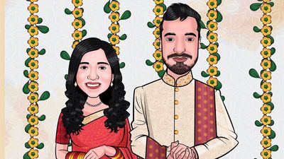 Satyam weds Saloni-Wedding Card