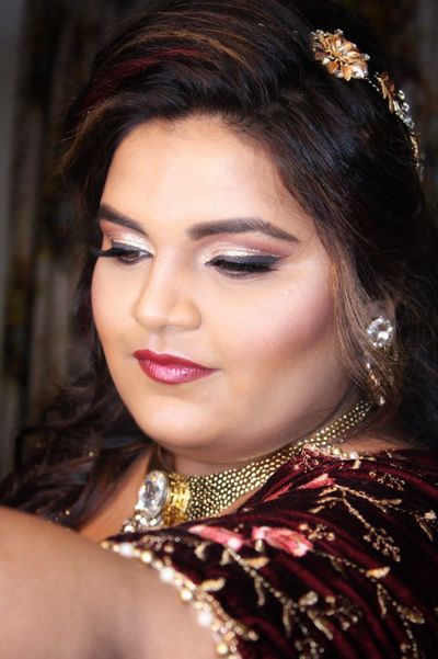 Bride Avni with Airbrush makeup