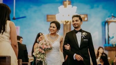 Destination Wedding At Goa  : Aashana + Mervyn