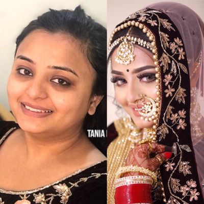 Tania makeup artist transformation 