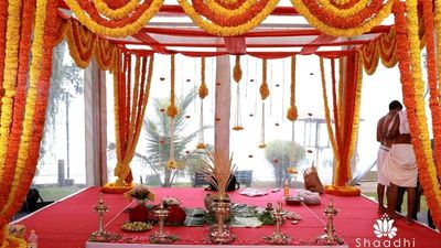 Hindu traditional theme wedding