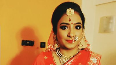 Non Bengali Bridal Makeover 12