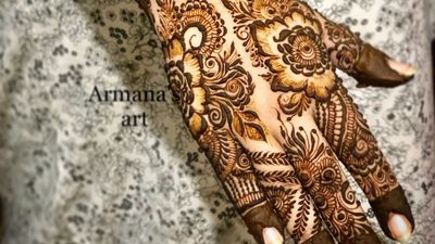 Indo arabic henna 