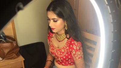 North Indian Bride(wedding day)
