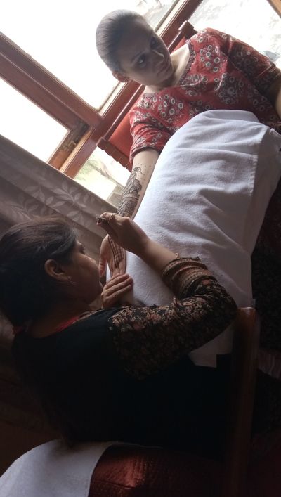 Haraimran bridal mehendi at le maridian 7 th sep 2019