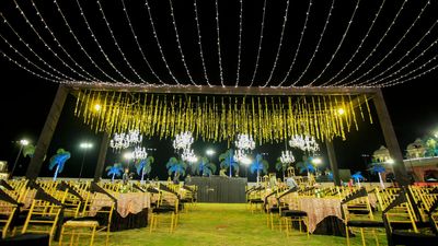 The lighting Sangeet