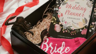 Bride to be and bridesmaid boxes