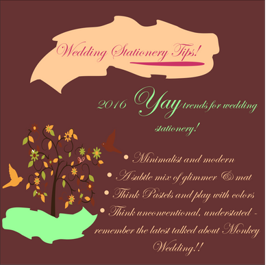 Tips - Wedding Stationery!