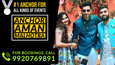 Anchor for Sangeet | Anchors for Weddings | Call 9920769891