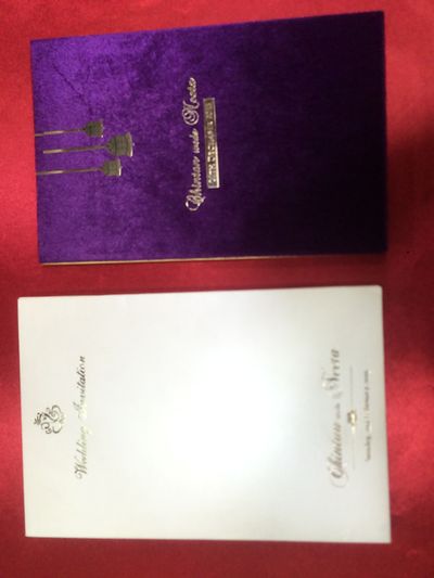 Wedding cards Boxed type