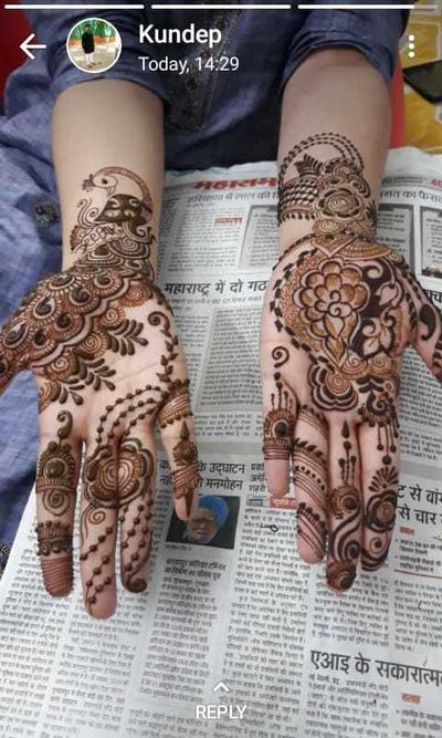 My Mehandi booking Ashoka Hotel Delhi