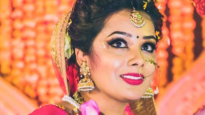 Aditi - Bridal makeup by Shruti Sharma