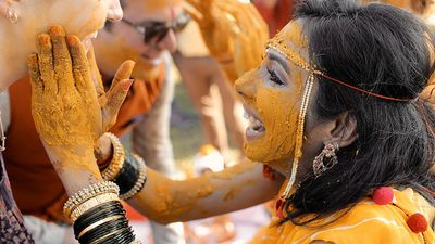 HALDI CREMONY | DESTINATION WEDDING