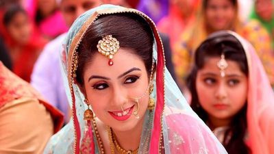 Sikh Bridal Makeup by Parul Garg